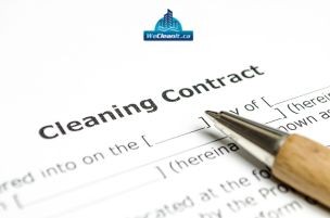 commercial office and facility cleaning contract