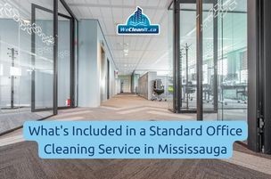commercial cleaning for offices in Mississauga